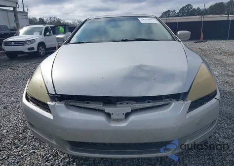 2007 Honda Accord 2.4 Ex из США, поврежденный, VIN 1HGCM72647A002884